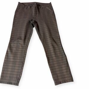 KUT Dress Pants Size 14 Ankle Black/Brown